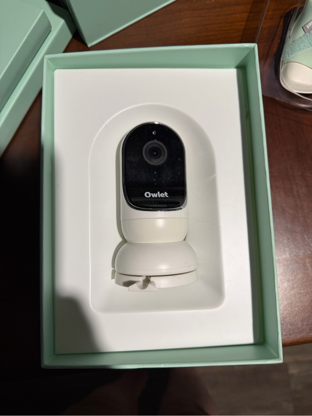 Owlet White Baby Monitor Camera - Compact Nursery Camera
